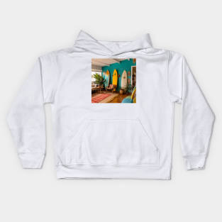 Surf Shack Summer Beach #1 Kids Hoodie